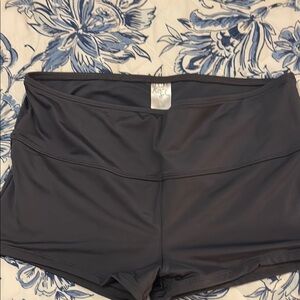 Kona Sol Women's Dark Gray Swim Shorts